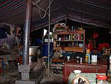05 Inside Tibetan Kitchen Tent At Cho Oyu Chinese Base Camp